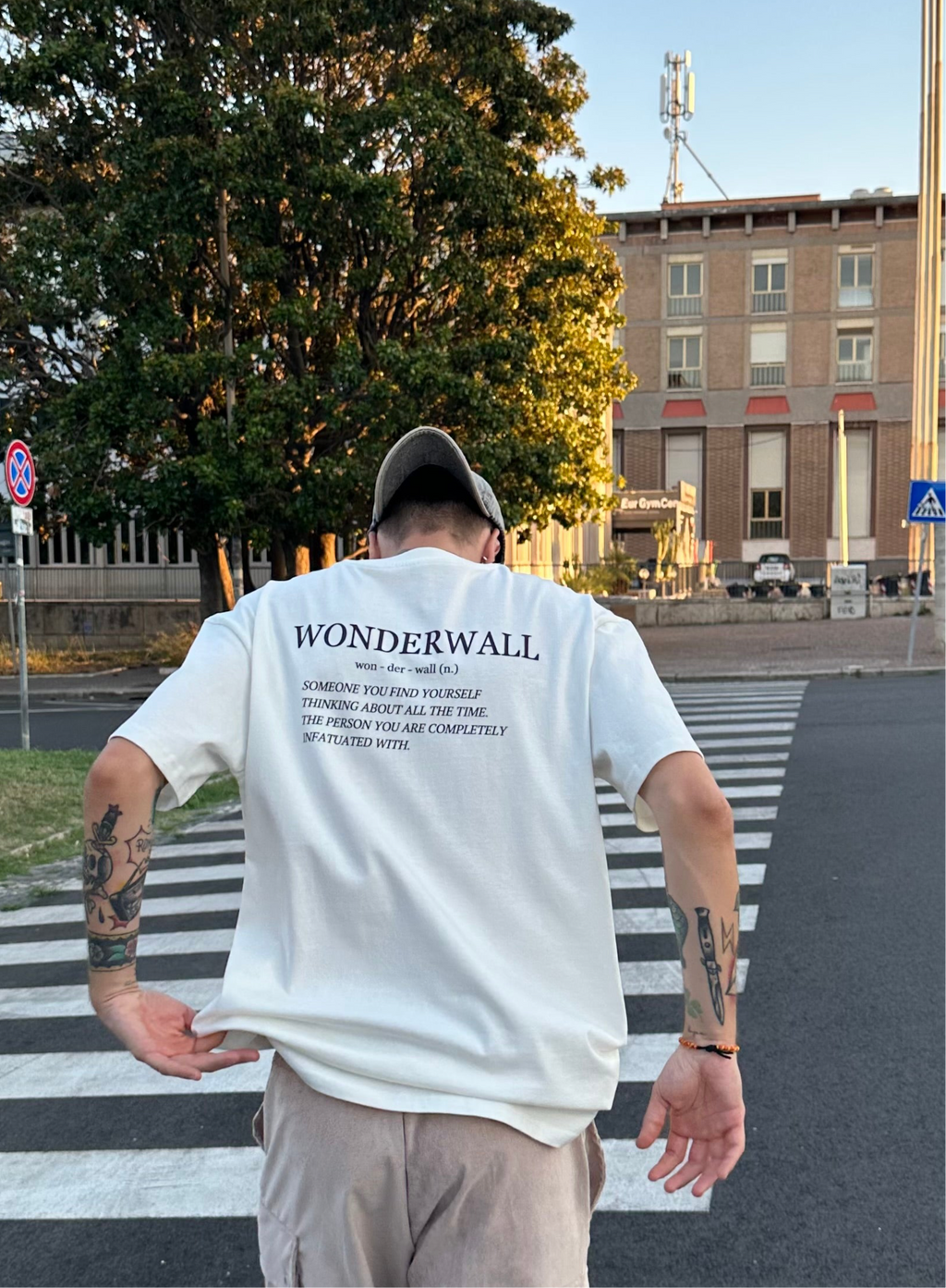 T-SHIRT BIANCA WONDERWALL