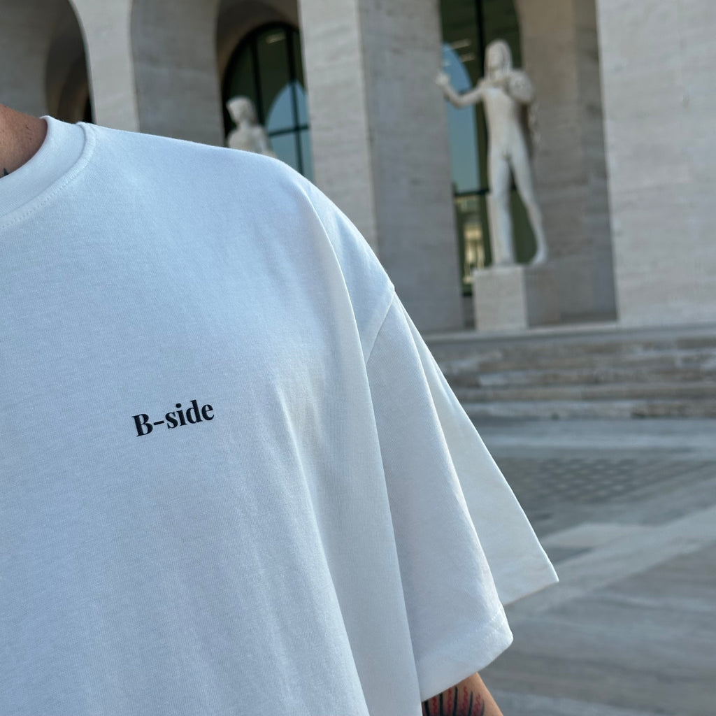 T-SHIRT BIANCA VIVA LA GOOD VIBES